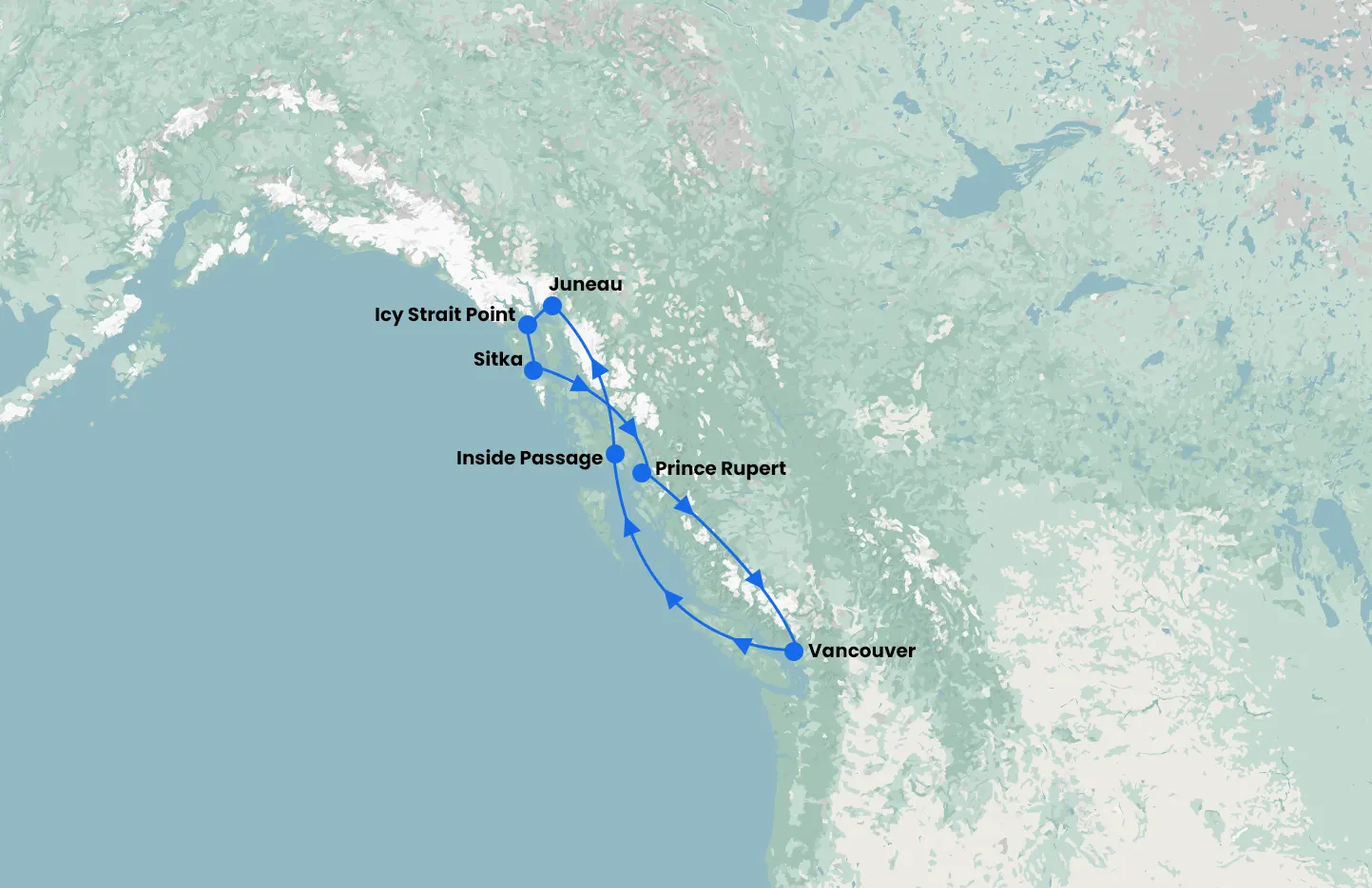 Vancouver Alaska with Serenade Of The Seas